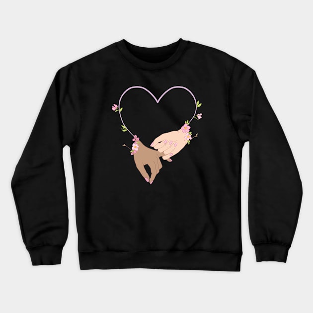 Pinky Promise Crewneck Sweatshirt by The Rosy Redhead